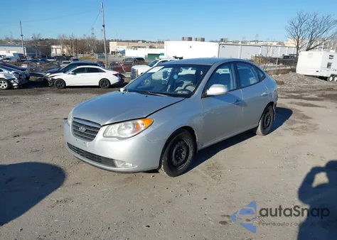 2008 Hyundai Elantra Gls/Se from USA, damaged, VIN KMHDU46D18U505391